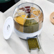 Круглый органайзер для круп и сыпучих продуктов с дозатором на 6 л. 360&deg; 07252 фото 5