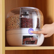 Круглый органайзер для круп и сыпучих продуктов с дозатором на 6 л. 360&deg; 07252 фото 10