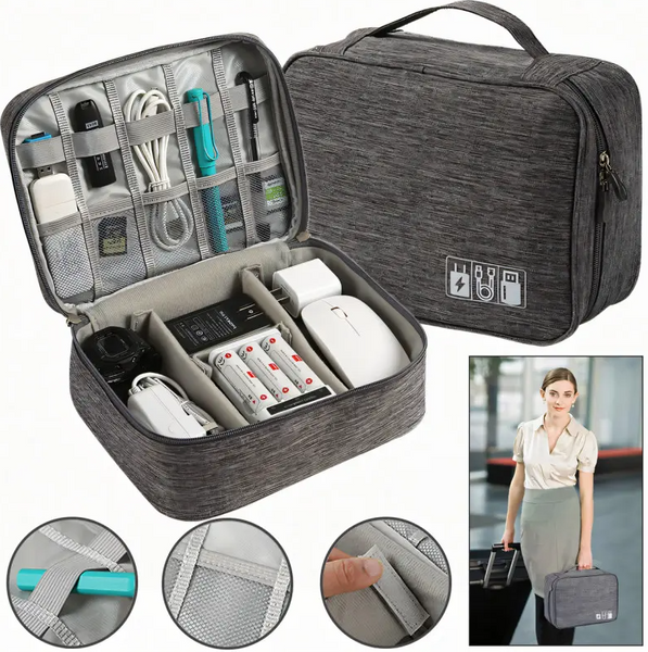 Сумка - органайзер Travel Digital Pouch для путешествий &middot; Дорожная водонепроницаемая сумка для аксессуаров 10060 фото