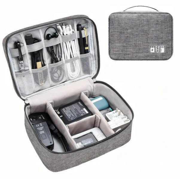 Сумка - органайзер Travel Digital Pouch для путешествий &middot; Дорожная водонепроницаемая сумка для аксессуаров 10060 фото