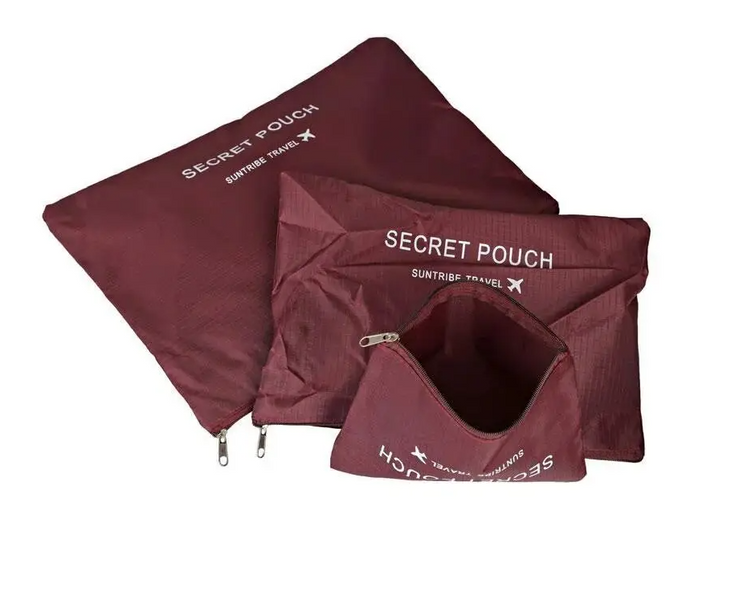 Дорожные органайзеры для путешествий Laundry Pouch 6 шт  06114 фото
