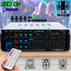 Автомобильный усилитель звука 326AMP-BT с Bluetooth, интегральный, Karaoke на 4 микрофона 05149 фото 3