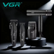 Набор для стрижки VGR 4 в 1 V-640 S4 BLACK, машинка для стрижки (clipper), триммер, электробритва (шейвер), фен 10632 фото 7
