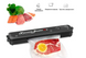 Вакуумний пакувальник Vacuum Sealer Z EL-G88-1 вакууматор 24127 фото 4