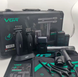 Набор для стрижки VGR 4 в 1 V-640 S4 BLACK, машинка для стрижки (clipper), триммер, электробритва (шейвер), фен 10632 фото 2