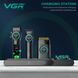 Комплект для стрижки VGR STEPLERSS PRO 3 IN 1 BLACK, машинка для стрижки (Clipper), тример, шейвер 10435 фото 7