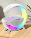 Настольная смарт лампа 3в1, ночник RGB с колонкой Bluetooth + беспроводная зарядка 00024 фото 4