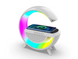 Настольная смарт лампа 3в1, ночник RGB с колонкой Bluetooth + беспроводная зарядка 00024 фото 1