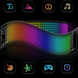 Гнучкий світлодіодний дисплей 133&times;19.2 см, RGB, Bluetooth, керування через телефон і пульт 10416 фото 8