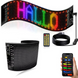 Гнучкий світлодіодний дисплей 133&times;19.2 см, RGB, Bluetooth, керування через телефон і пульт 10416 фото 3