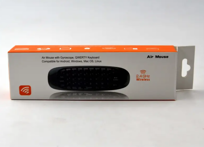 Клавиатура пульт KEYBOARD + Air mouse, Пульт-мышь с клавиатурой, Беспроводная мини клавиатура 04710 фото