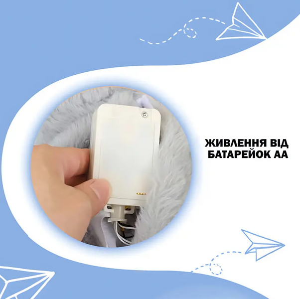 Плюшева іграшка - нічник Видрочка &middot; Іграшка для дитини з музикою, підсвіткою, диханням 11030 фото