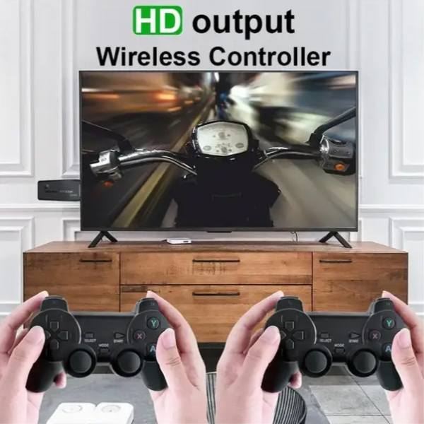 Ігрова приставка Game Stick Lite M8 64Gb 4K Ultra HD на два джойстики 15758 фото