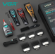 Акумуляторна машинка для стрижки (clipper) VGR V-668, VECTOR MOTOR 8000-11000 RPM, 6 насадок, LED display 10428 фото 4