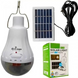 Портативная светодиодная лампа с солнечной панелью Solar Light CL-028 7L лампочка с крючком 03449 фото 1