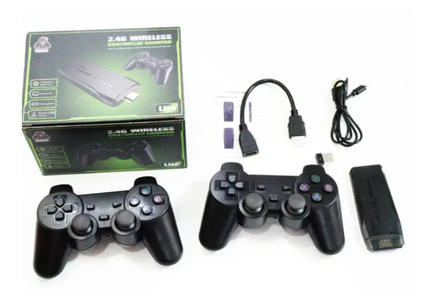 Ігрова приставка Game Stick Lite M8 64Gb 4K Ultra HD на два джойстики 15758 фото
