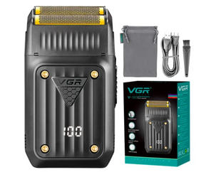 Мини-бритва VGR V-363 / Аккумуляторная машинка для бритья / Мужская бритва электрическая 10270 фото