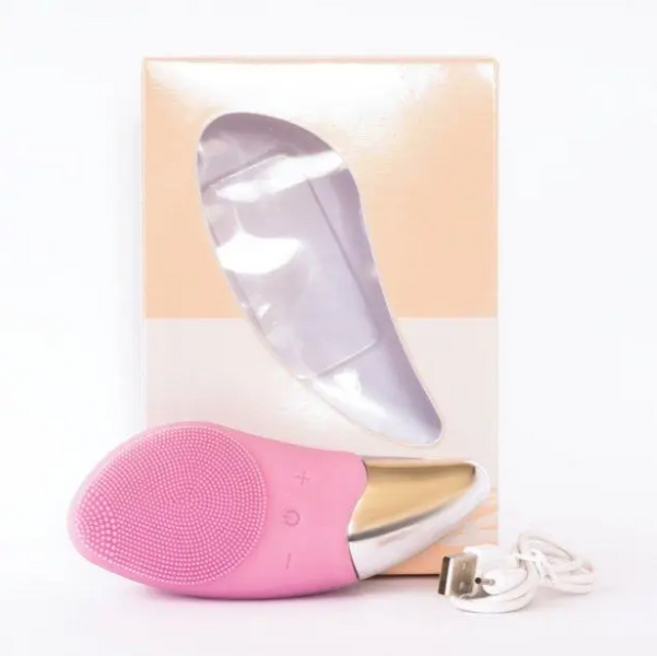 Щітка для очищення і масажу обличчя Sonic Facial Brush 64028 фото