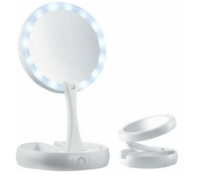 Косметичне дзеркало з Led підсвічуванням My Fold Away 25935 фото