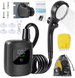 Переносной аккумуляторный душ Electric Outdoor Shower с силиконовым шлангом, 2400 mAh Черный 01166 фото 1