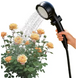 Переносной аккумуляторный душ Electric Outdoor Shower с силиконовым шлангом, 2400 mAh Черный 01166 фото 6