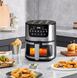 Аэрофритюрница DOMOTEC MS-3221, Air fryer 7 л, 3500 Вт, 80-200 &deg;C, 7 программ, таймер до 12 часов 07854 фото 7