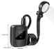 Переносной аккумуляторный душ Electric Outdoor Shower с силиконовым шлангом, 2400 mAh Черный 01166 фото 3