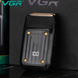 Мінібритва VGR V-363/Акумуляторна машинка для гоління/Жовтогаряча бритва електрична 10270 фото 3