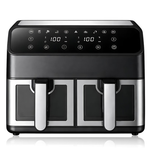 Аэрофритюрница DOMOTEC MS-3226 13 л, 4800 Вт, двойная корзина, сенсорное управление 10329 фото