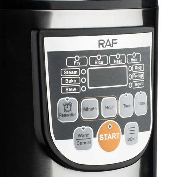 Мультиварка з антипригарною чашею 5 л на 12 програм RAF R-178 900W 00178 фото Мультиварка з антипригарною чашею 5 л на 12 програм RAF R-178 900W 00178 фото