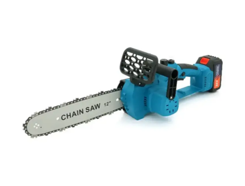 Аккумуляторная цепная пила Chain Saw 12 , 2 аккумулятора / Электропилы для обрезки деревьев / Электропила 08485 фото