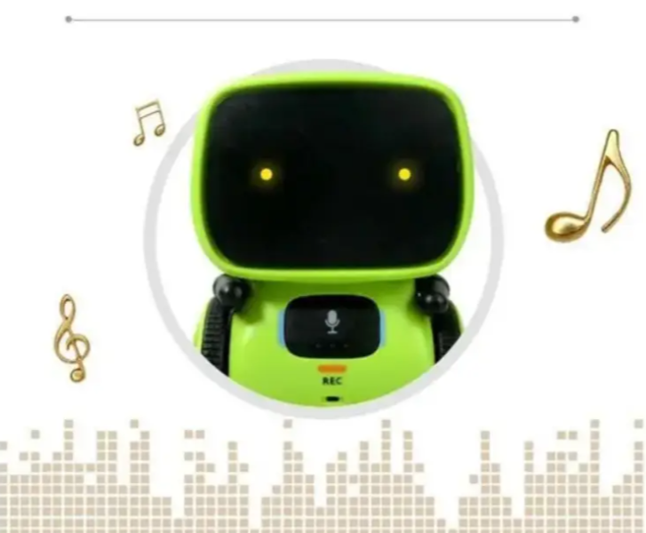 Робот іграшка інтерактивна з голосовим керуванням Smart Robot реагує на голос і торкання 02127 фото