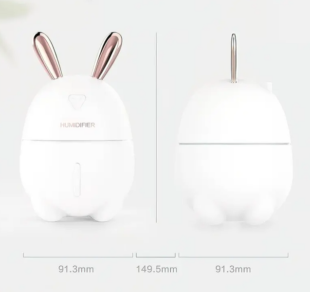 Зволожувач повітря та нічник 2 у 1 Humidifiers Rabbit 03941 фото