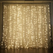 Гирлянда (Штора) 3M*2M 200 led WW-9 Теплый Белая  на медной проволоке 07908 фото 2