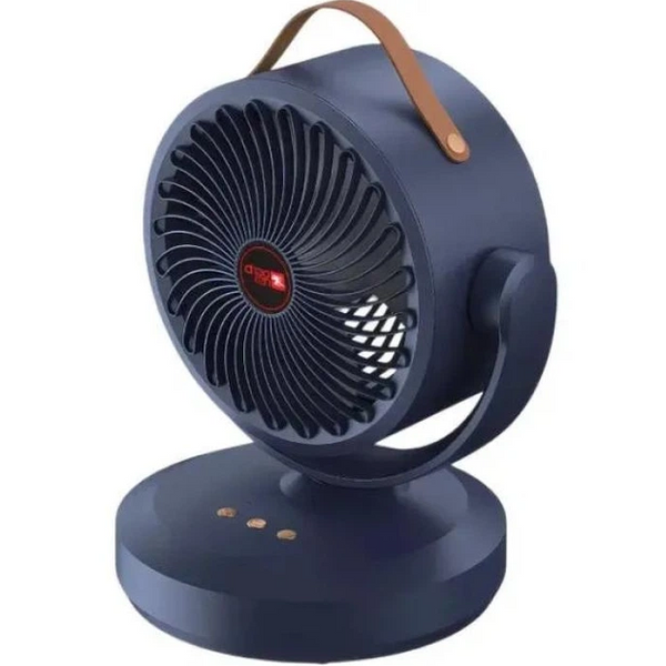 Акумуляторний мінівентилятор VU-05/FS-25 з поворотом/Вентилятор Mini fan з LED-підсвіткою і USB 17135 фото