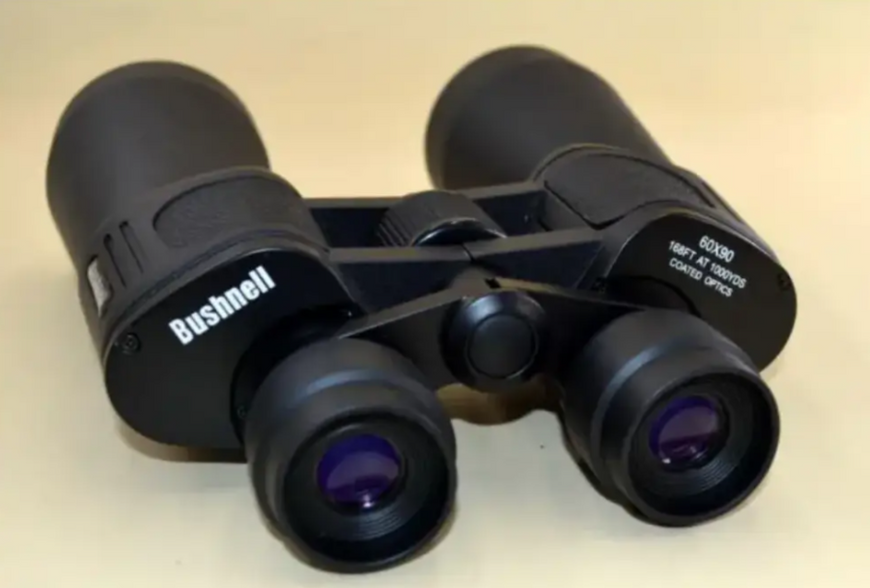 Бінокль для спостереження туристичний із призмами Porro 60X90 Bushnell 07187 фото