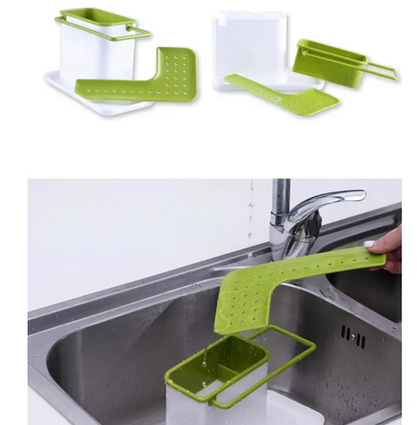 Органайзер для кухонной раковины  3 в 1 Daily Use , органайзер бытовой 02860 фото