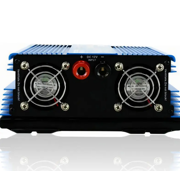 Автомобільний  перетворювач із USB Jarrett 12v-220 на 2000W Перетворювач напруги інвертор 02090 фото