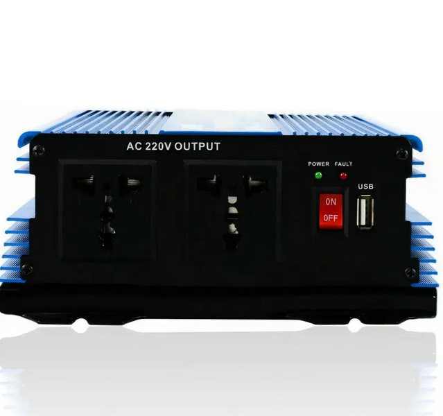 Автомобільний  перетворювач із USB Jarrett 12v-220 на 2000W Перетворювач напруги інвертор 02090 фото