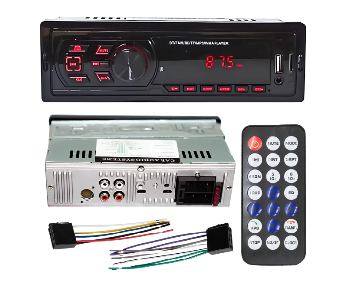 Автомобільна магнітола JSD 306 1 DIN Bluetooth 4x60W | Магнітола в машину 05695 фото