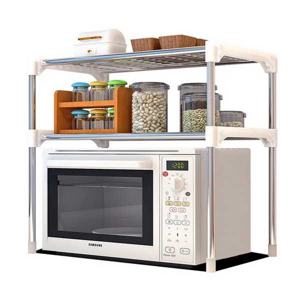 Полиця органайзер для мікрохвильової печі Multifunctional storage rack 04157 фото