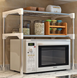 Полиця органайзер для мікрохвильової печі Multifunctional storage rack 04157 фото 3