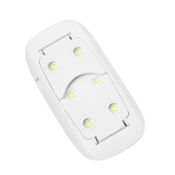Лампа для маникюра UV/LED SUN Mini 6W, профессиональная лампа для сушки гель лака 04441 фото