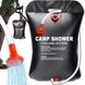 Портативний похідний душ 20 л, чорний Solar Shower 06589 фото 1