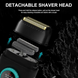 Профессиональная машинка для стрижки VGR V-378 BLACK шейвер, двойное лезвие + триммер, регулировка мощности 44012 фото 3
