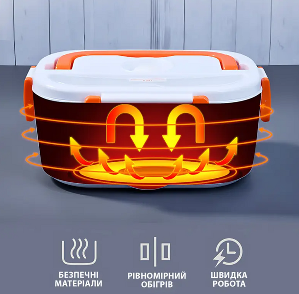 Ланч бокс Lunch heater box с подогревом от сети 04504 фото