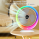 Настольный вентилятор с подсветкой Mini fan VU-04 &bull; Мини вентилятор с батареей 1200 мАч, LED подсветкой и 3 режимами обдува 17134 фото 7