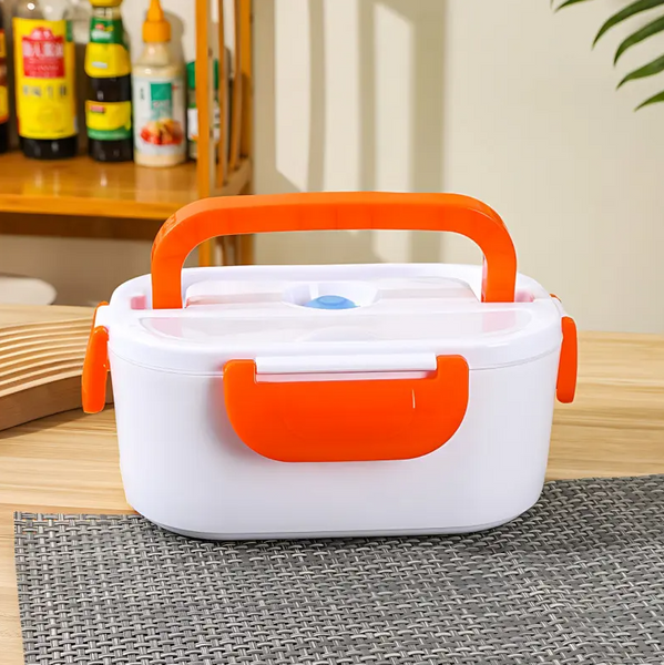 Автомобильный электрический Ланч Бокс Electric lunch heater box с подогревом от прикуривателя 12v 04805 фото