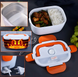 Автомобильный электрический Ланч Бокс Electric lunch heater box с подогревом от прикуривателя 12v 04805 фото 4