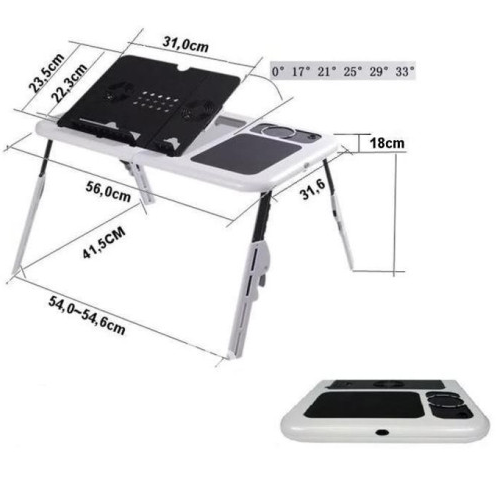 Столик для ноутбука з охолодженням E-TABLE 02554 фото